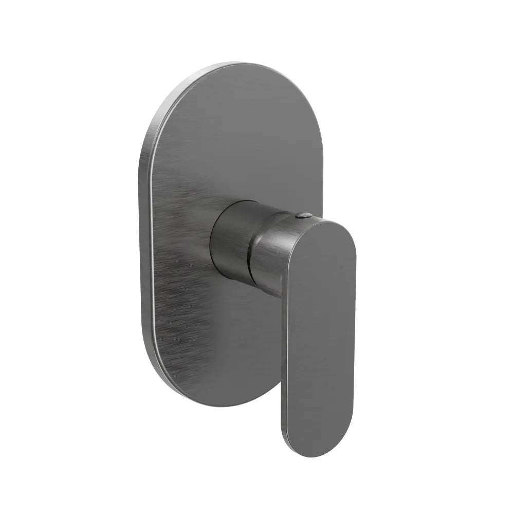 Miscelatore incasso doccia monocomando gun metal spazzolato | Margot
