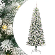 Albero di Natale Artificiale-Albero Natalizio con Rami Pieghevoli 240 cm 147151