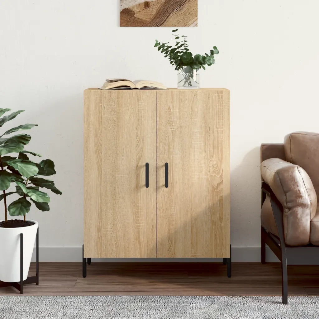 Credenza Rovere Sonoma 69,5x34x90 cm in Legno Multistrato 827735
