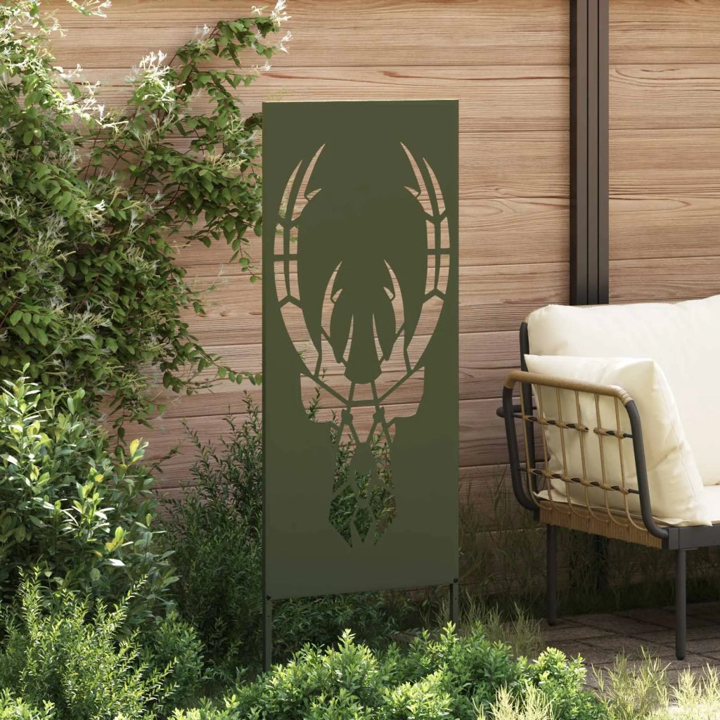 Schermo per privacy in giardino Oliver verde 50 x 140 cm CFW3686741