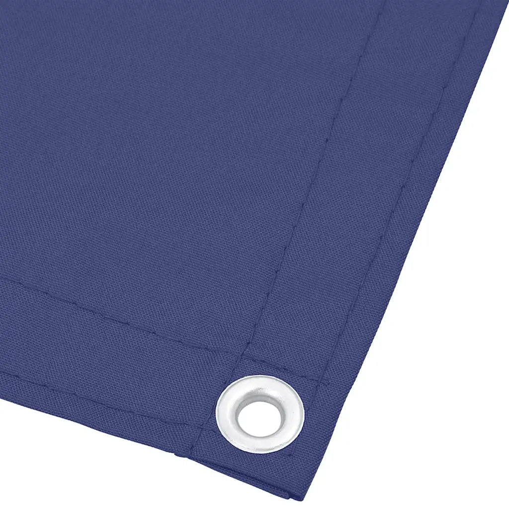 Paravento da Balcone Blu 90x800 cm 100% Poliestere Oxford