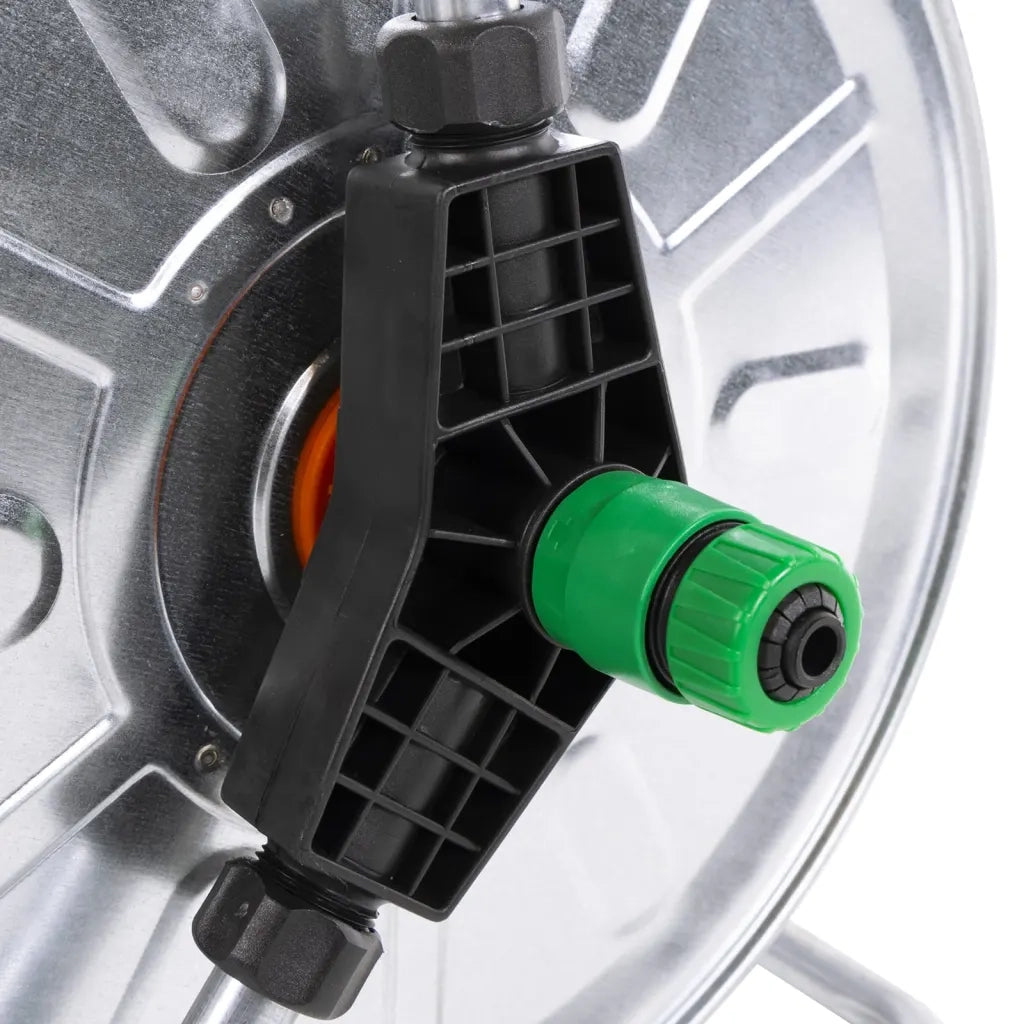 Avvolgitubo a Parete per Tubo 50 m 1/2" in Acciaio CFW8373753