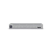 Ubiquiti switch usw-pro-max-16-poe 24 porte lan poe++ (4p 2.5gbe + 12p 1g) budget 180w + 2 porte 10g sfp+ l3