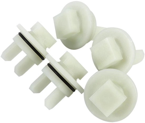 Componenti per Macchina per Triturare Carne - 5 Pezzi - Parti in Plastica - Adatto per Siemens MF155/MFW1501/MFW1507 - Solido e Stabile - Dimensione 1,6 cm - Componenti per Macchina per Triturare Carne
