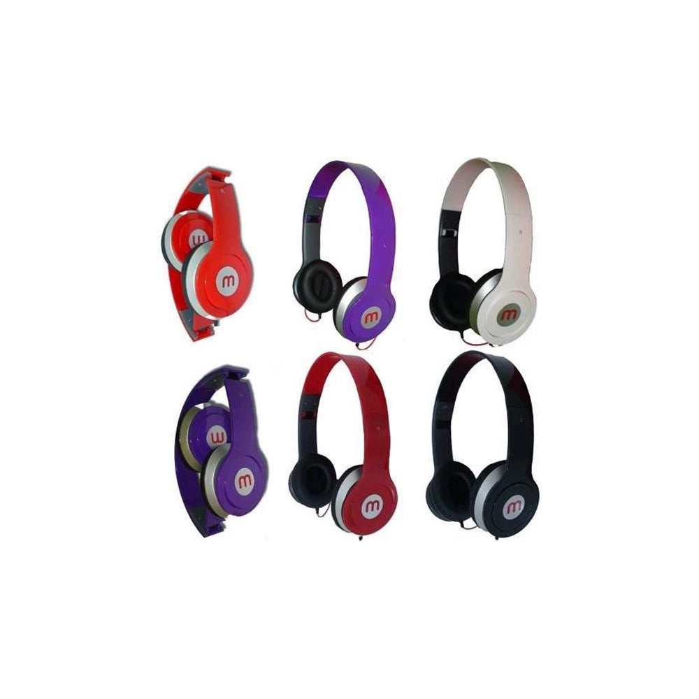 Trade Shop - Cuffia Magena D25 Potenza 50mw Per Lo Sport Pc Ps4 E Mp3 Vari Colori -