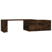 Tavolino da salotto | Tavolino da caff¨¨ | Tavolino da Soggiorno Rovere Fumo 150x50x35 cm Legno Multistrato