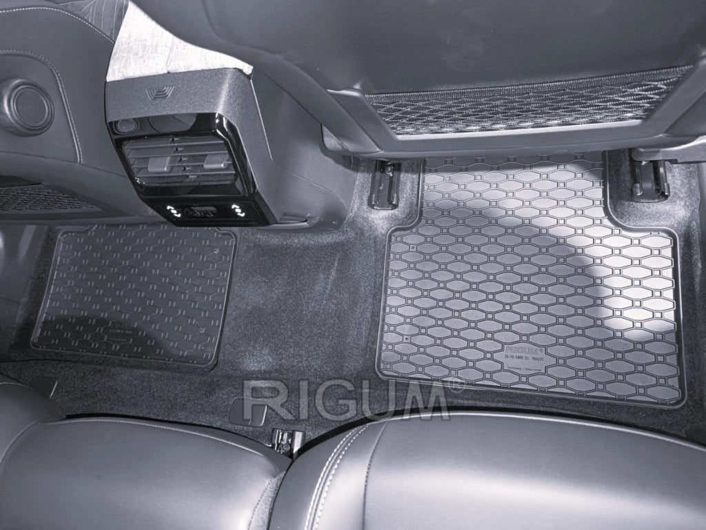 RIGUM906622-906769 Tappeti per Auto Gomma per Peugeot 5008  7 posti Hybrid 136 e-DCS6 Allure Pack DAL 2024-