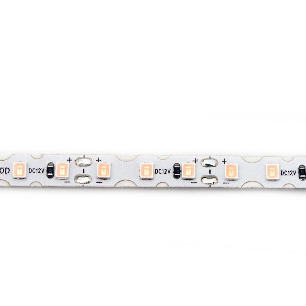 STRISCIA LED 2835 CURVABILE STRIP 120 LED PER METRO PIEGHEVOLE A S BOBINA DA 20 MT 12V LUCE BIANCA FREDDA 6000K