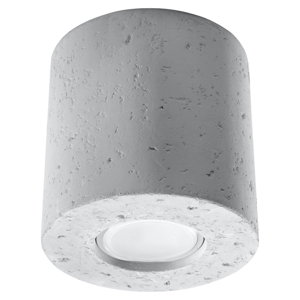 Spot da soffitto Rondeo Pure Lume cemento grigio GU10