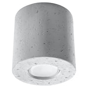 Spot da soffitto Rondeo Pure Lume cemento grigio GU10