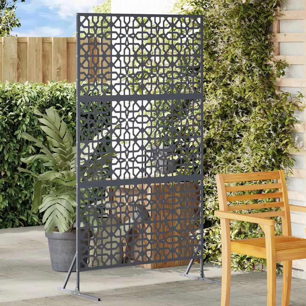 Schermo per Privacy Antracite 100 x 50 x 180 cm Acciaio CFW9074656