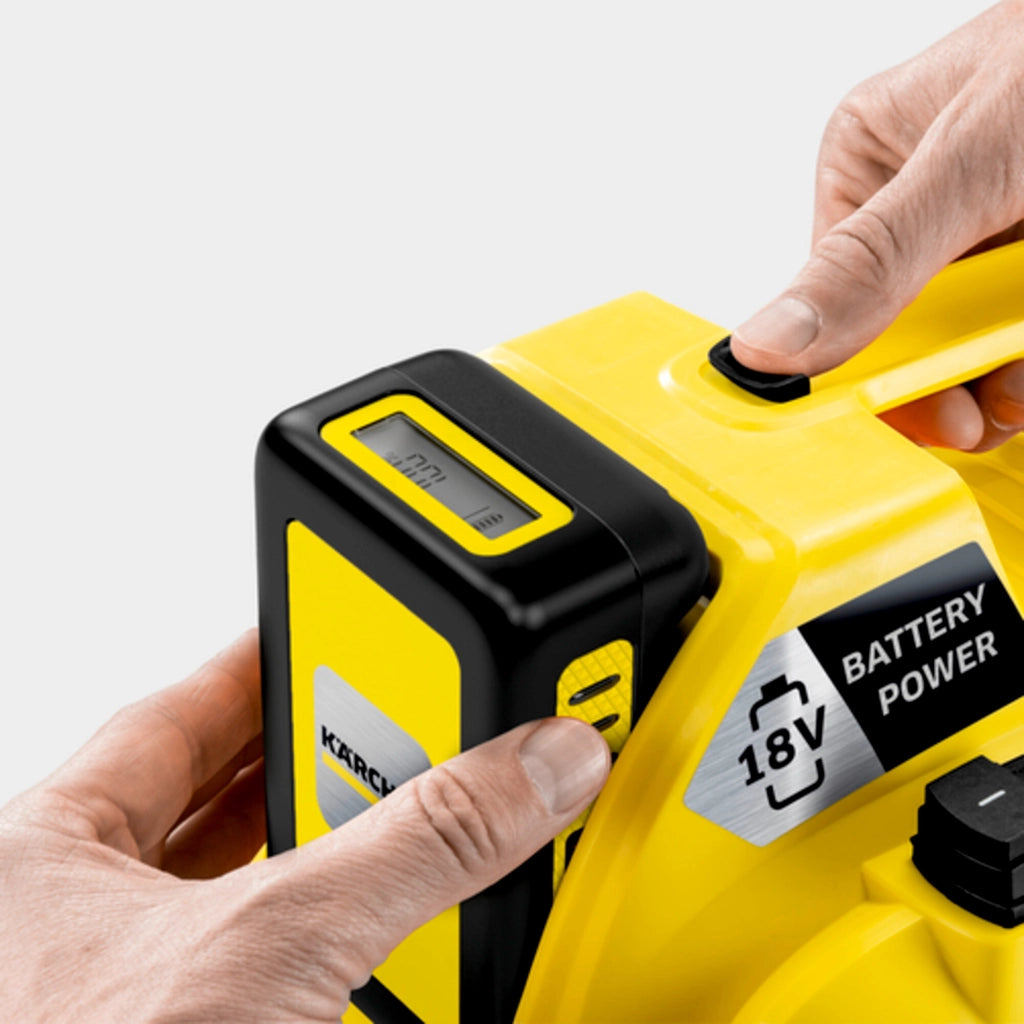 KARCHER Bidone aspiratutto solido liquidi a batteria WD 1 Battery - Potenza allacciata: 250 W - Capacità vano raccolta: 7 l - Materiale vano di raccolta: Plastica 