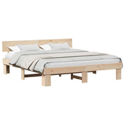 Letto matrimoniale | Letto per adulti | Struttura del letto Naturale 180 x 200 cm Pino massello