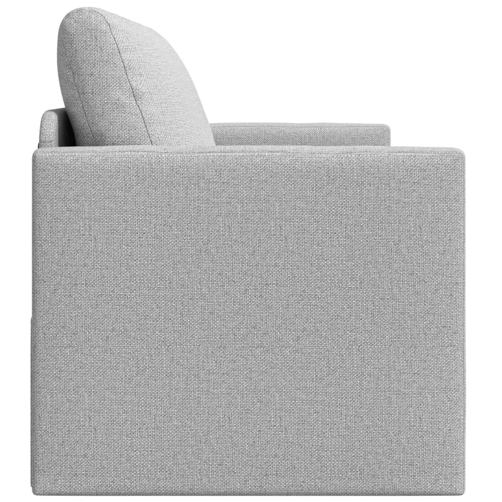 Divano letto | Sof¨¤ letto | Letto singolo Grigio Nuvola 124 x 71 x 78 cm Tessuto