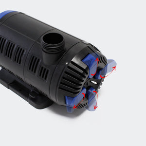 Pompa per laghetto filtro filtrazione corso d'acqua eco acquario laghetto eco 8000l/h 80 Watt 4216099