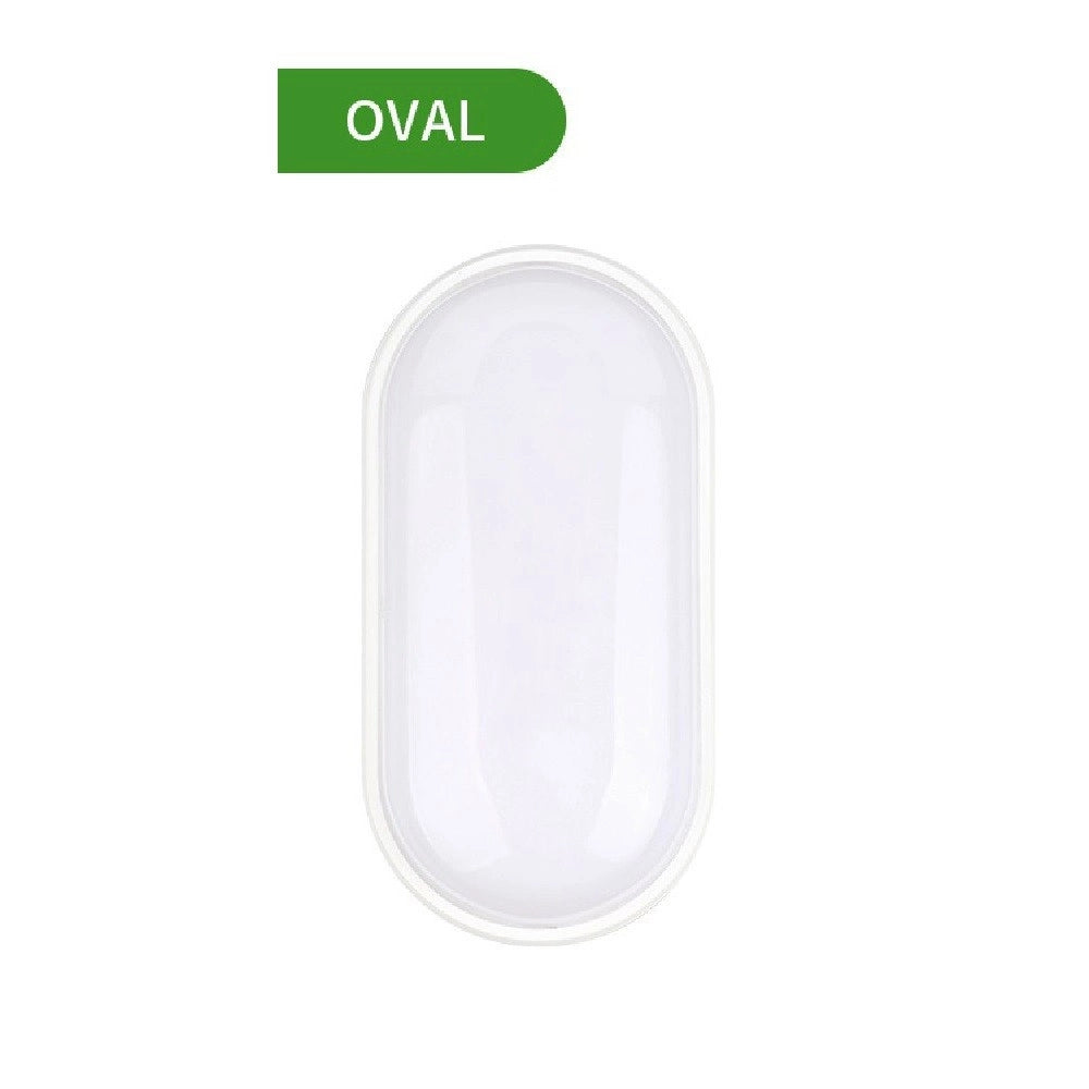 Trade Shop - Applique Plafoniera Led Lampada Ovale Tartaruga Esterno Interno A Parete 15w -