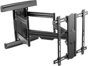 Braccio per TV muuro girevole e inclinabile per TV da 55 a 95 pollici Braccio per TV muuro S7544-B Braccio girevole per schermo piatto curvo fino a 70 kg & VESA 400 x 400
