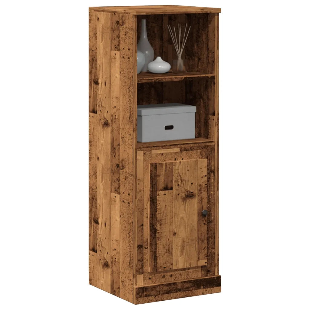 Credenza Legno Antico 36x35,5x103,5 cm in Legno Multistrato 857149