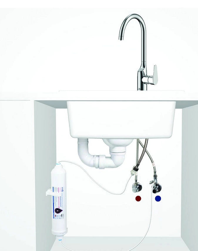 Miscelatore cucina con Filtro acqua potabile | Cromato e Design Moderno