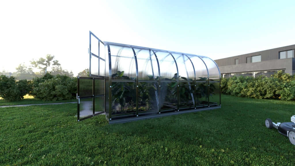 Serra da giardino KLASIKA ARCH 3 x 4 m (12 m²), 6 mm con rivestimento in policarbonato