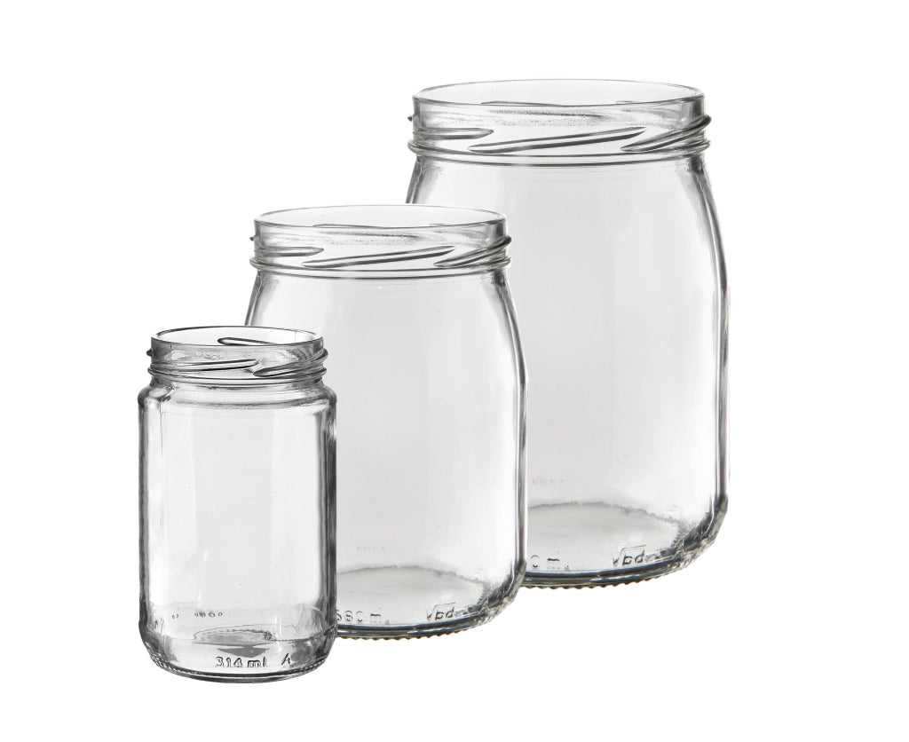 VASO IN VETRO PER CONSERVE 314 cc - imb. Ø 63 mm - 24 pezzi