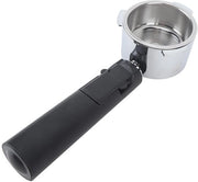 Portafilter 51mm senza fondo - Manico per caffè - 4 tazze - Ergonomico - Portafilter in lega di alluminio duratura