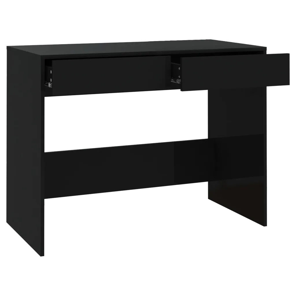 Scrivania Nera 101x50x76,5 cm in Truciolato cod mxl 66751