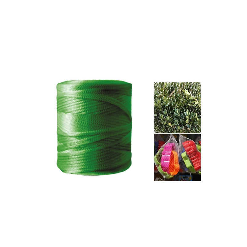 Rete tubolare imballaggio 50 cm × 100 m plastica verde – Brixo