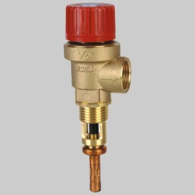 VALVOLA DOPPIA DI SICUREZZA TEMPERATURA E PRESSIONE  3/4 3 Bar     ICMA