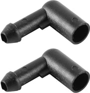 Connettori per irrigatori - 2 pezzi - Adatti a Vauxhall/Opel - Facili da installare - Materiale: Nylon - Dimensioni: 26 x 19 mm - Connettore per tubo