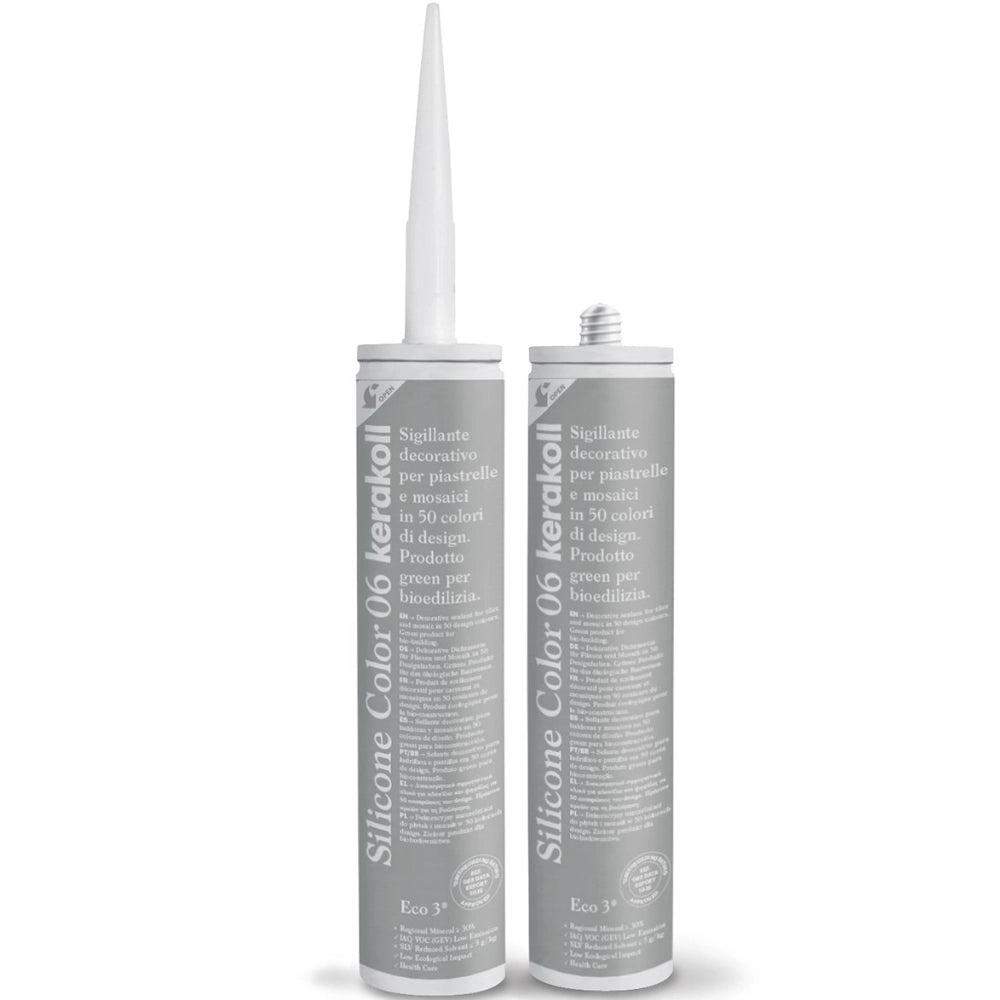 Silicone sigillante decorativo piastrelle mosaici giunture fughe colorato 310 ml *** colore- n 06, confezione 1