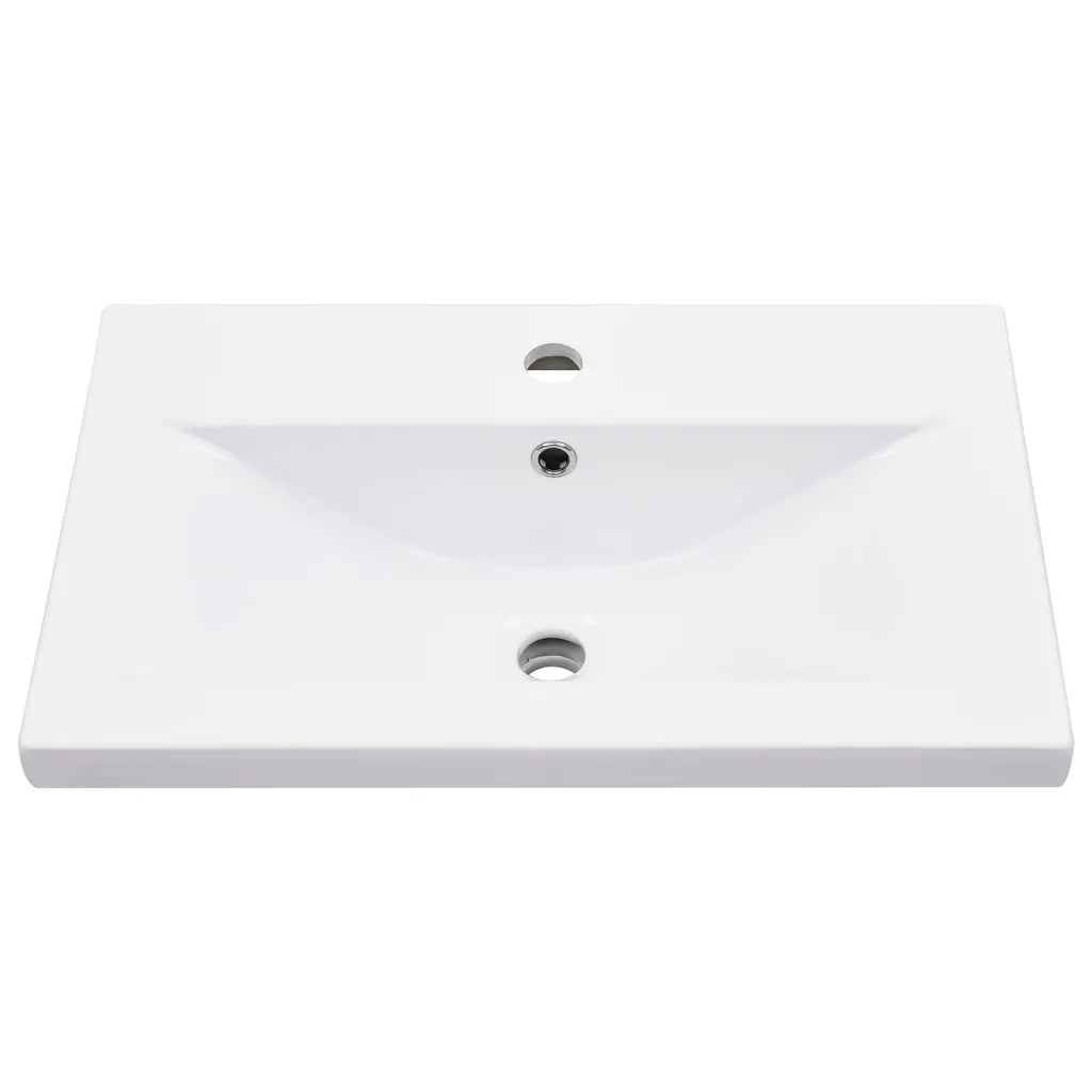 Set Mobili da Bagno 5 pz Rovere Sonoma in Legno Multistrato 3325011