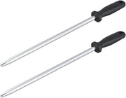Set di Sfregiatura a Vapore 42,38 cm - Sfregiatore - Sfregiatore per Tavoli - Acciaio di Carbone - Smaltimento Diamantato - Set a 2 Pezzi