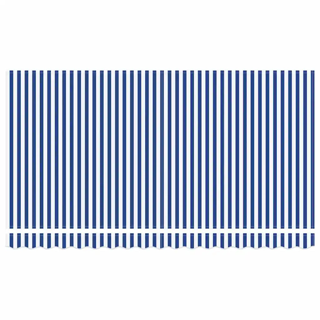 Struttura della tenda-Telaio per tenda da sole Blu e Bianco 350 x 200 cm