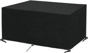 Ottomani acqua resistenti con protezione UV, tessuto Oxford, 170 x 94 x 71 cm