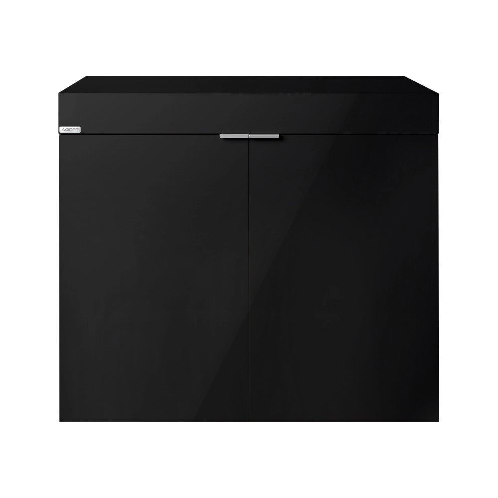 AqPet Cabinet 90 Supporto per Acquari in Legno 90x50x80h Colore: Nero