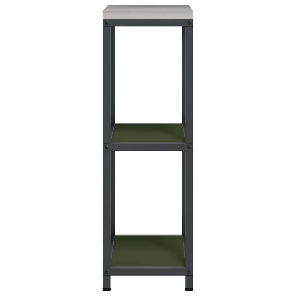 Pensile da cucina | Stoccaggio in cucina HATTEM Verde oliva 30 x 50 x 92 cm Acciaio