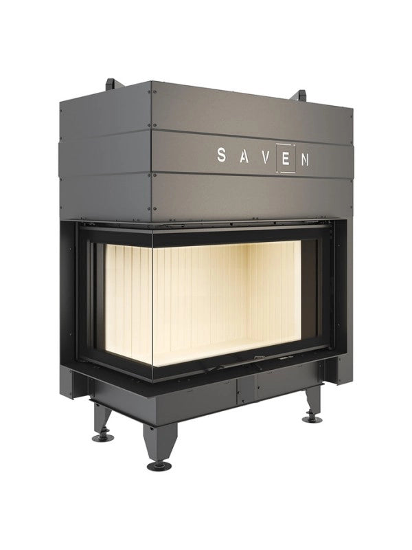 Caminetto ad angolo Inserto Apertura sinistra Energy Up 85x50x47 (17,0 kW) ECO