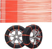 Serrature antislip universali per catene da neve per auto, camion, SUV - 20 pezzi - catene da neve autoband.