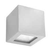 Lampada da parete in ceramica LEO grigio