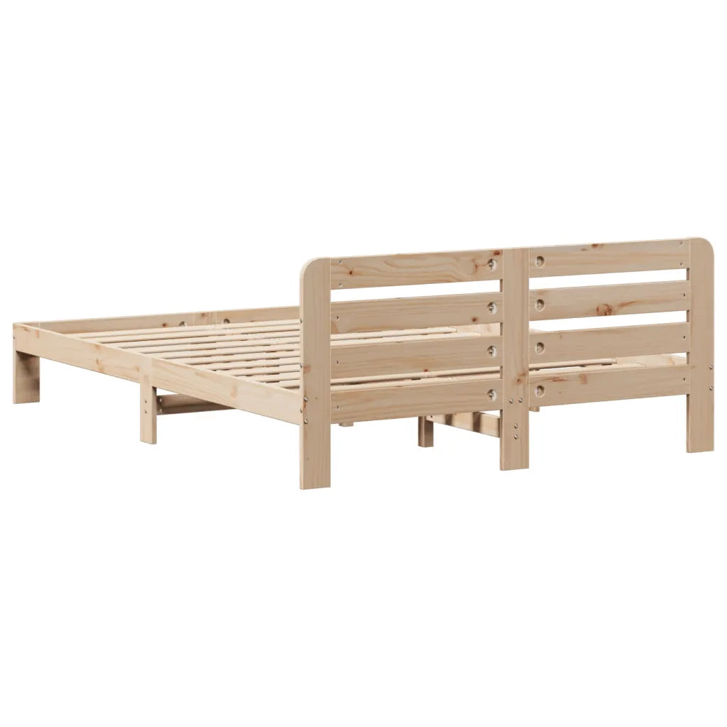 vidaXL Letto senza Materasso 120x200 cm in Legno Massello di Pino