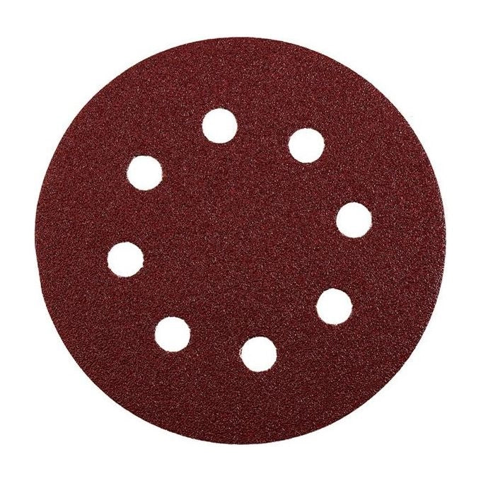 kwb QUICK-STICK Dischi abrasivi, LEGNO & METALLO, corindone pregiato, Ø 115 mm, forati Confezione risparmio, compatta