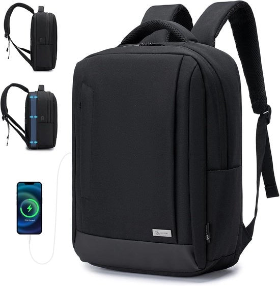 Borsa di viaggio per bagaglio - Espandibile - 40 x 30 x 20 cm - Pelle PU - Impermeabile