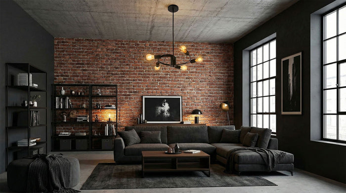 Lampada Da Soffitto Cristallo Loft APP739-5CP