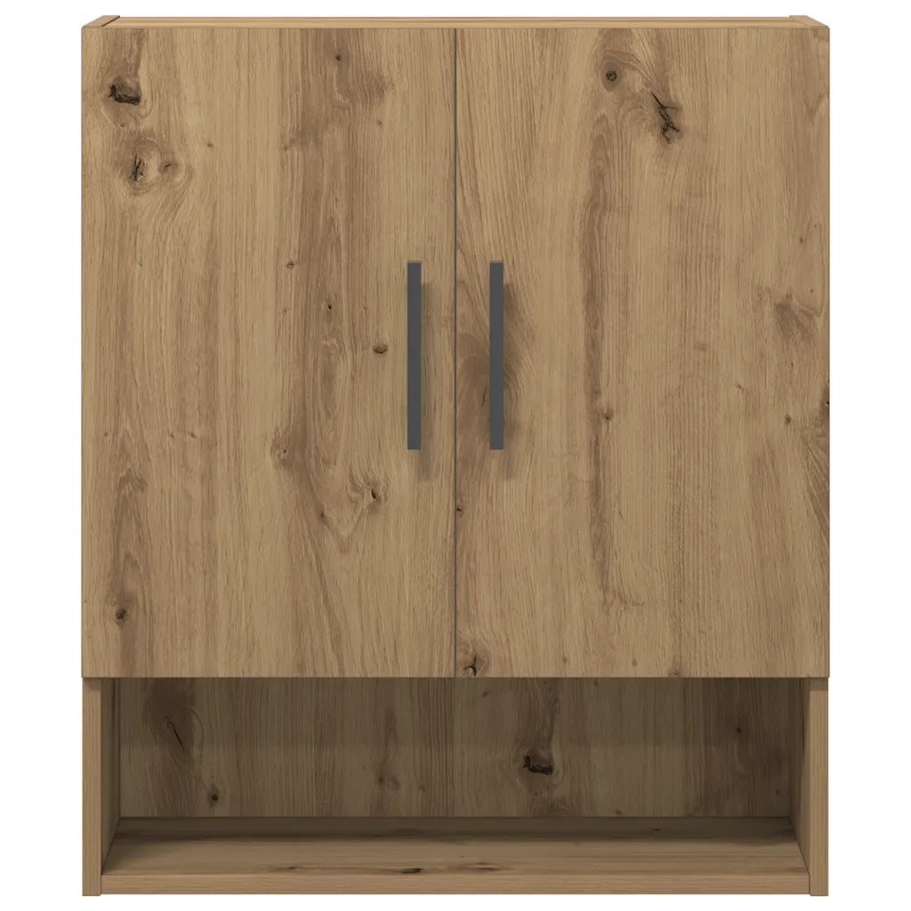 Armadietto a Muro Rovere Artigianale 60x31x70 cm in Truciolato 857299