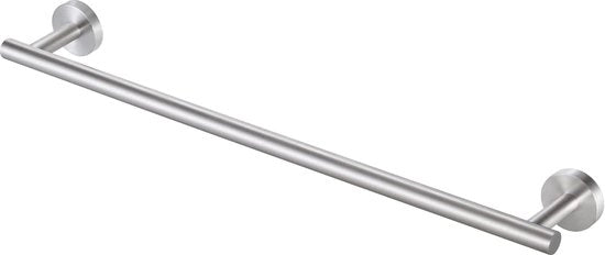 Sostegno asciugamano Sostegno asciugamano in acciaio inox SUS304 per asciugamano da bagno, 55cm, montaggio a parete, laccato.