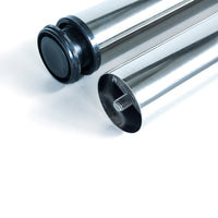 Kit 4 Gambe per Tavolo Regolabili Ø6x71/73 cm in Acciaio Cromato Emuca