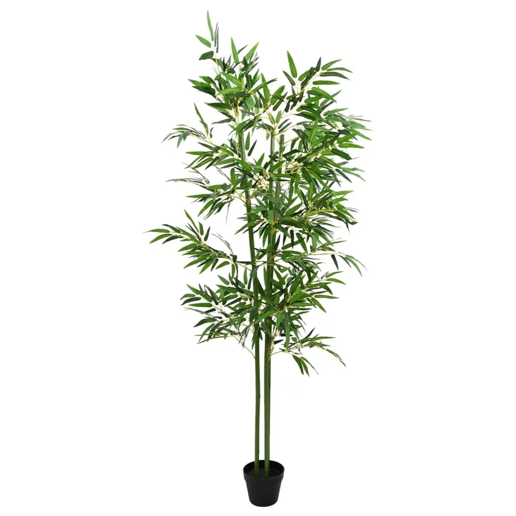 Albero di Bambù 4 pcs Verde 60 x 18 x 190 cm Tessuto e Bambù 42042060