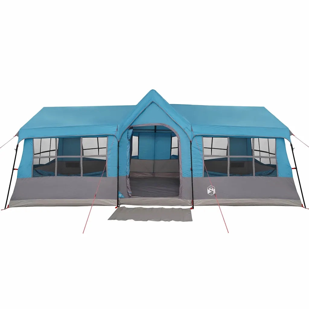 Tenda Familiare con tetto Blu e Grigio 622 x 295 x 238 cm 4100701