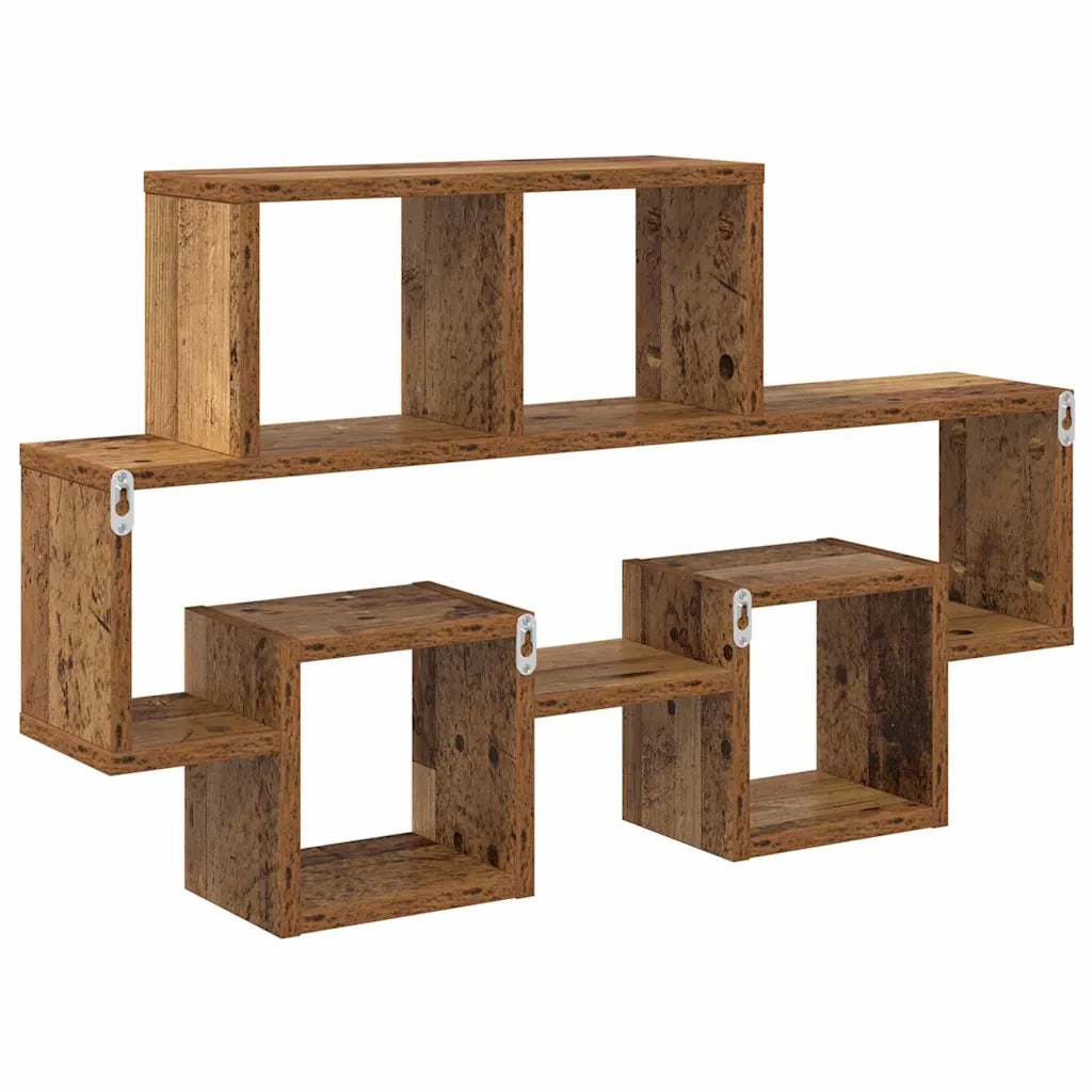 Scaffale da parete Legno vecchio 82 x 15 x 51 cm 875182